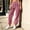 Pink, variant on JOANKDMI Velour Joggers for Women Sweatpants Buttery Soft Thermal Baggy Tapered Cuffed Ankle Elastic Drawstring Waist with Pockets for Winter Lounge Athletic Track Pants