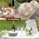 thumbnail image 4 of Florero Hexagonal de Acrílico de 2 Piezas, Florero de Acrílico Transparente para Decoración del Hogar, Mesa, Adornos Decorativos para Bodas, Oficinas y Fiestas, 4 of 5