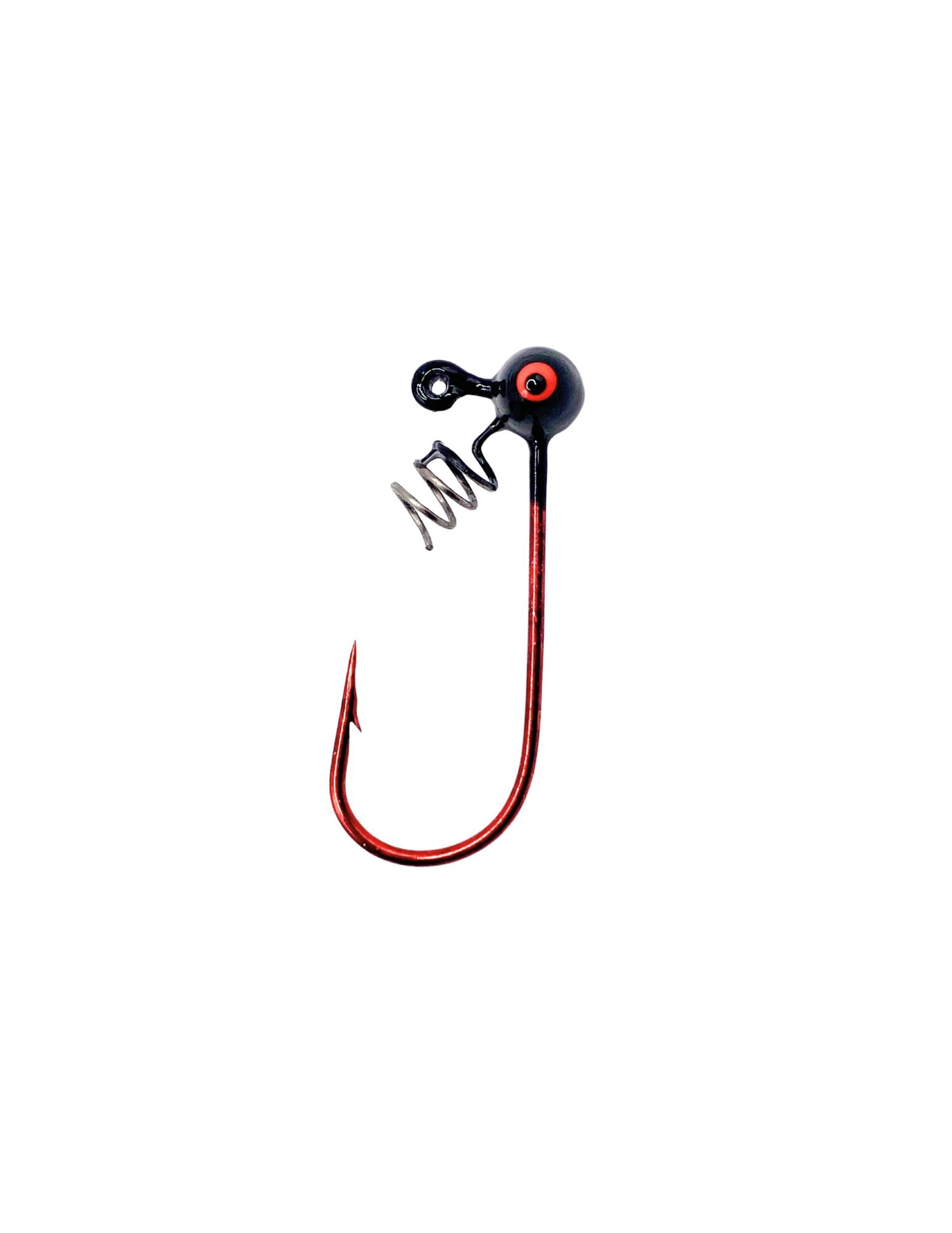 Headhunter Lures, Finesse Football Head, Black, 1.8 oz