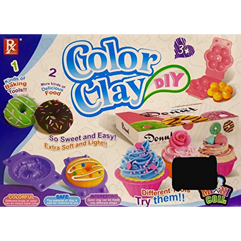 Play Baby Toys DIY Super Soft Clay Collection, Starter Kit