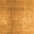 thumbnail image 1 of Ahgly Company Indoor Square Persian Orange Traditional Area Rugs, 4' Square, 1 of 1