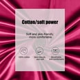 thumbnail image 4 of SNGMN Luxurious Silk-like Solid Color Bed Sheet - Easy Care and Comfortable, 4 of 6