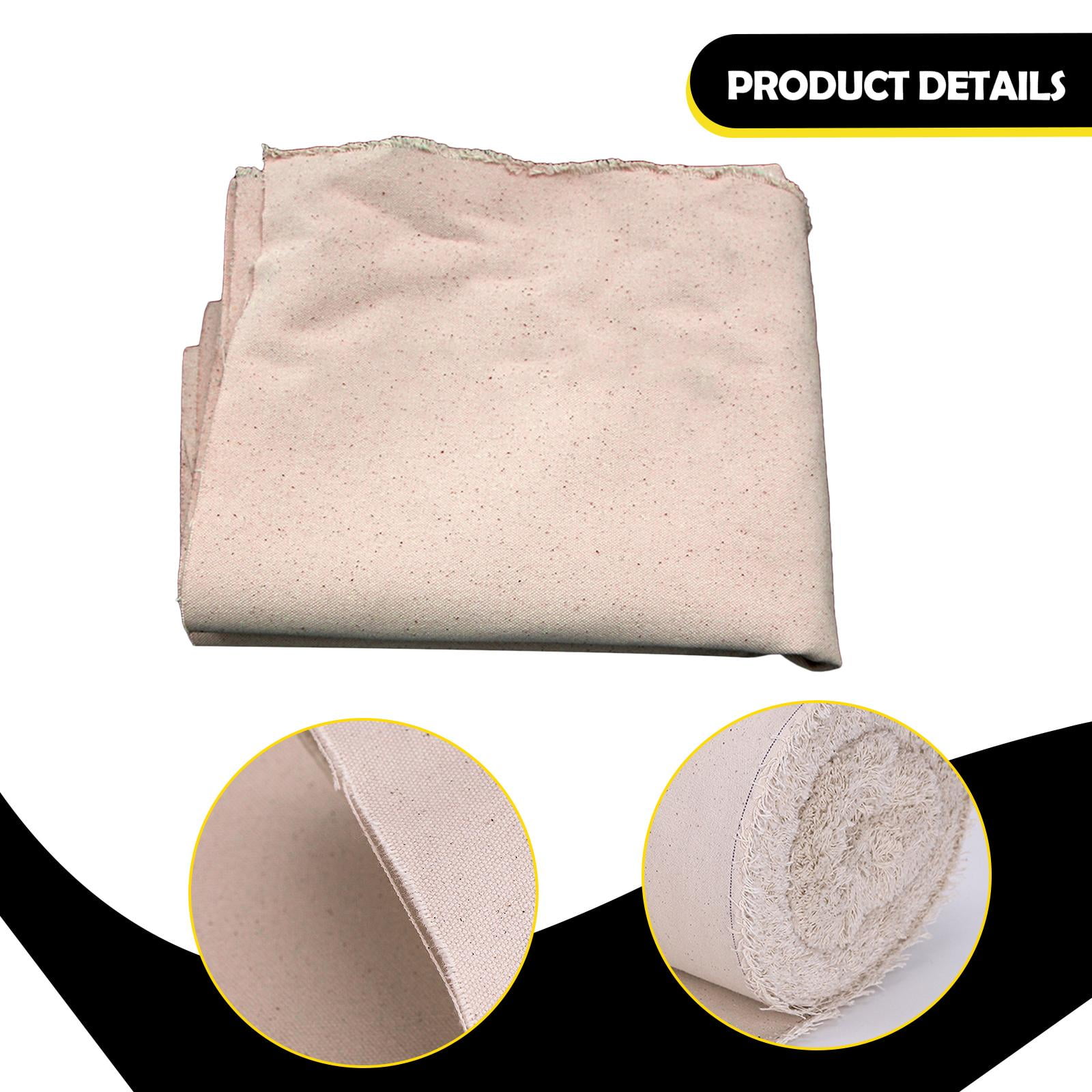 Fusible Interfacing Canvas Fabric Iron on Single Sided Material for Home Decor Bags and Crafts Sewing