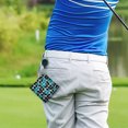 thumbnail image 3 of Toalla de Limpieza Impermeable Hugtrwg para Pelotas de Golf Con Mosquetón Retráctil Azul, 3 of 9