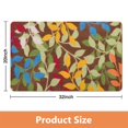 thumbnail image 4 of Thick & Absorbent Green Bath Mat, 20x32 in - Cute Plant Design - Non-Slip Comfort - Machine Washable Shag Rug for Bath Room Refresh, 4 of 5