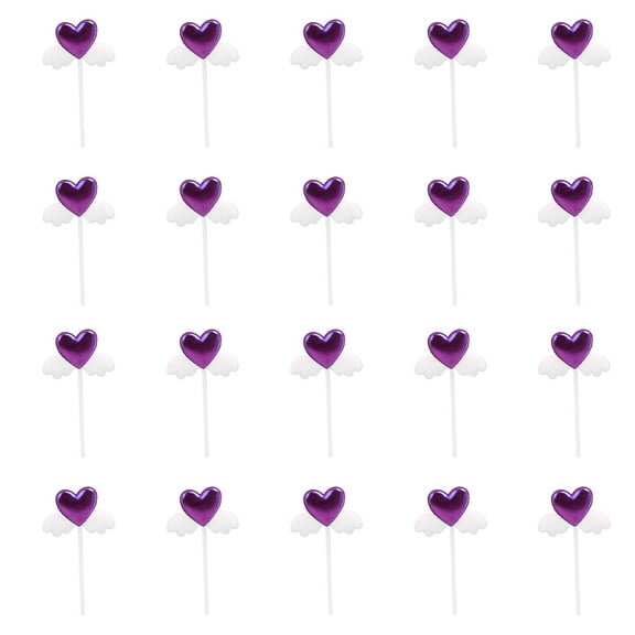 CHICHUMID Cake Decor Pu Cloth For Desserts Birthday Party 20Pcs 4.7X2.2X0.1In