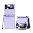 thumbnail image 4 of Protective Phone Cover, Anti Scratch Ultra Thin Perfect Fit Purple Flip Phone Cover  For Birthday Gift, 4 of 8