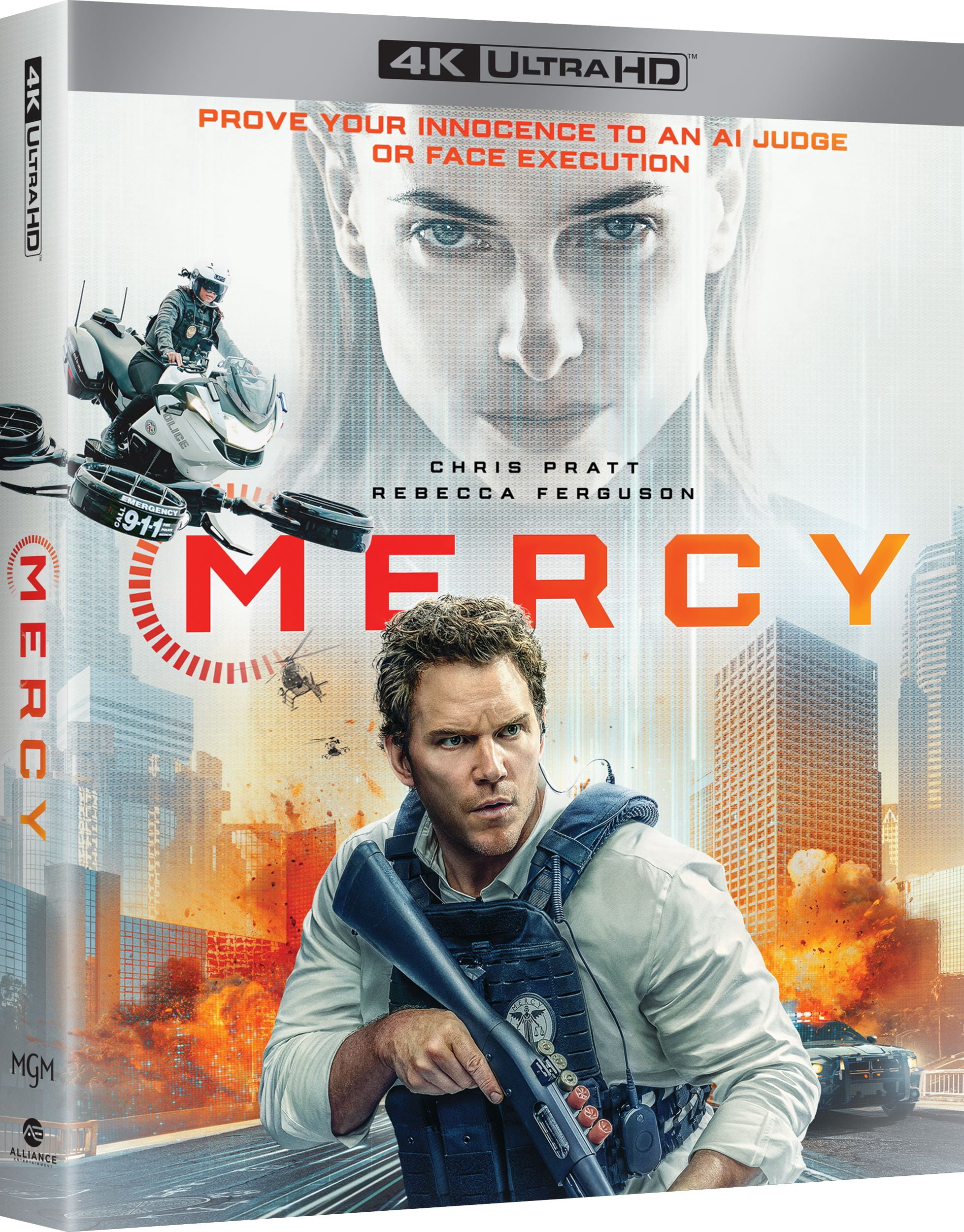 Mercy (Blu-ray) Amazon MGM Studios, Sci-Fi - Walmart.com
