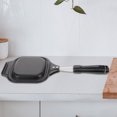 thumbnail image 4 of CRAFTHROU Sandwich Frying Pan Black Iron Easy to Clean Cooking Tool 1Set, 4 of 7