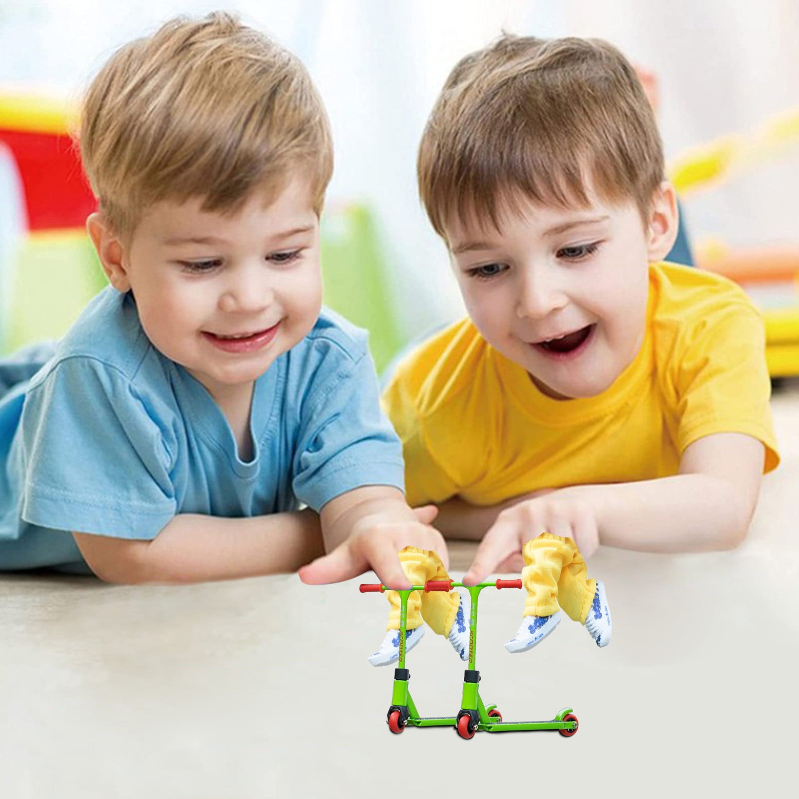 Mittory Finger Skateboard Toys Mini Fingerboard Play Set With Finger