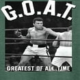 thumbnail image 3 of Muhammad Ali - Boxing Legend - G.O.A.T - Women's Lightweight French Terry Long Sleeve Shirt, 3 of 5