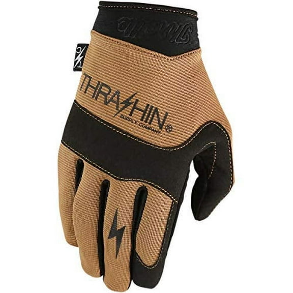 Thrashin Supply Covert V2 Mens Textile Gloves Tan MD