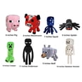 thumbnail image 2 of Set de juguetes de peluche Song Voice, paquete de 8 unidades, con Creeper, Enderman, 2 of 4