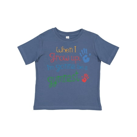 

Inktastic Gymnast Future Gift Toddler Boy or Toddler Girl T-Shirt