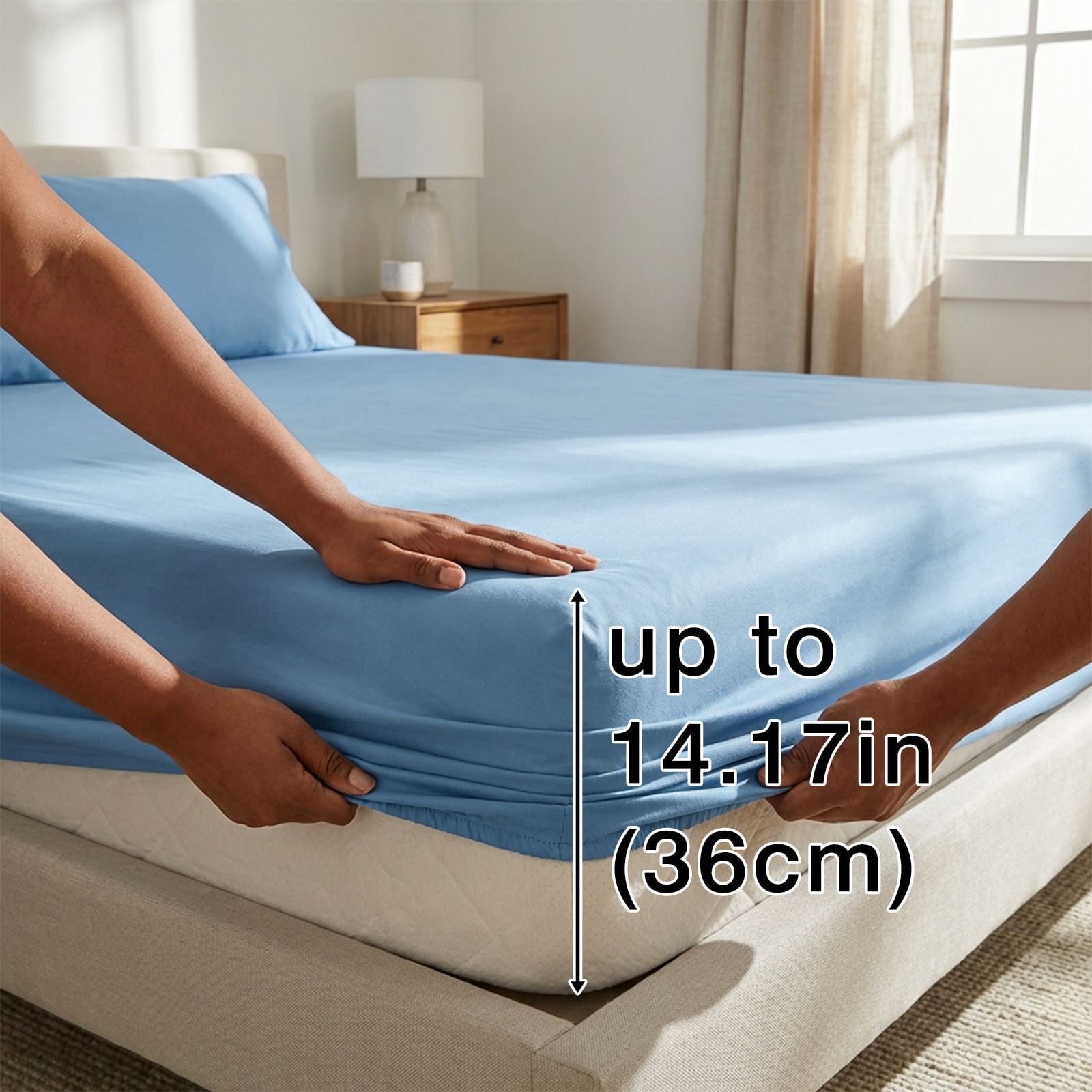 4Pcs Ultra-Soft 85g Sheet and Pillowcase Set, Soft Solid Color, Machine Washable, Suitable For All Seasons, Christmas Comfortable Bedding Set, Available For Single, Double, King, and Queen Beds