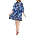 thumbnail image 3 of HAPPY BAY Women's Plus Size Flowy Swimsuit Cover Ups 3X-4X Azure, Turtle, 3 of 3