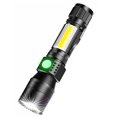thumbnail image 2 of LJNYFDC LED Torchlight Camping Zoomable Torchlight High Brightness Waterproof Aluminum Alloy Powerful LED USB Charging Torchlight 1 Set, 2 of 6