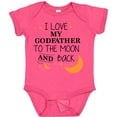 thumbnail image 3 of Inktastic I Love My Godfather to the Moon and Back Boys or Girls Baby Bodysuit, 3 of 5
