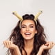 thumbnail image 5 of Diadema con antena de caracol y ojos saltones | Diadema elástica divertida y bonita para mujeres y niños | Accesorio para disfraces de spa, lavado, Halloween y fiestas, 5 of 5