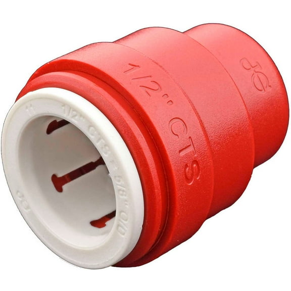 John Guest 1/2'' CTS Red Test Cap