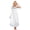 White, variant on HomeGardon Nightgowns for Women,Summer Dresses Women Lace Homewear Ice Silk Sleeveless Nightdress Nightdress