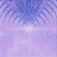 thumbnail image 1 of Ahgly Company Machine Washable Indoor Square Transitional Purple Area Rugs, 5' Square, 1 of 7