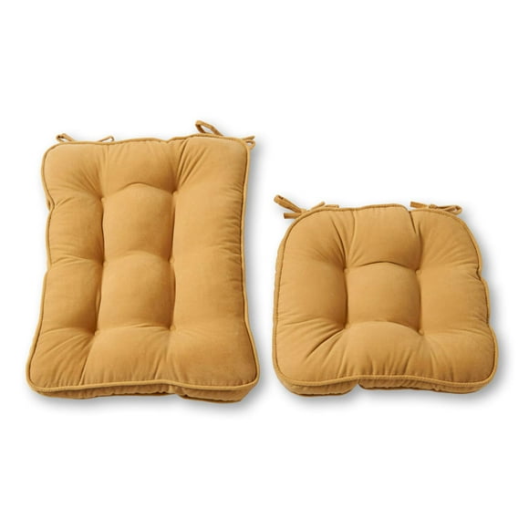 Greendale Home Fashions Ensemble de Coussins pour Chaise à Bascule Standard 2 Pcs, Beige