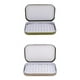 thumbnail image 1 of Cajas de espuma shamjiam 2x de aleación de aluminio Señuelos Jigs de moscas Estuche portátil para pesca con mosca, 1 of 9