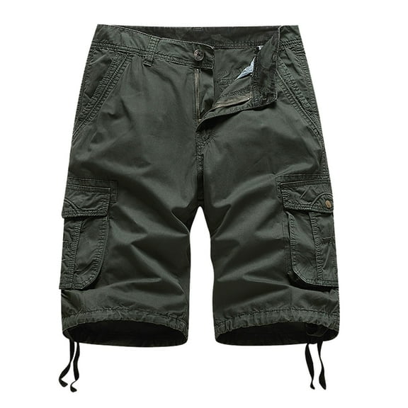 Cargo Shorts Jogging with Pockets Hiking Clothes Comfy Summer Essentials Clothing for Men