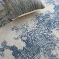 thumbnail image 6 of Nourison Imprints Abstract Ivory/Light Blue 5'3" x 7'3" Area Rug, (5x7), 6 of 8