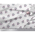 thumbnail image 2 of Soimoi Polyester Crepe Fabric Floral Block Print Sewing Fabric Yard 52 Inch Wide, 2 of 5