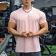 thumbnail image 1 of pstuiky Camisas casuales de manga corta para hombre, Blusas casuales de verano para hombre, de manga corta, color liso, con cuello redondo y para fitness camisetas de hombre l, 1 of 4