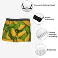 thumbnail image 3 of Sikiie Fresh Corn 1 Print Men's Boxer Briefs, Elastic Waistband Boxer Briefs Leggings-XX-Large, 3 of 5