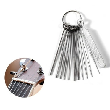 Guitar Nut Slotting File Kit – Precision Saw Rod Set for Nut Slot Filing, DIY Guitar Repair & Luthier String Groove Adjustment TIKA