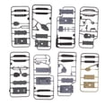 thumbnail image 4 of Moderno para de 8 Piezas, Modelo de Juguetes 1: 144, para Coleccionables de Pasatiempos Zulema Modelo de tanque moderno, 4 of 8