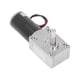 thumbnail image 2 of DC Geared Motor Small 18W Large Torsion Reversible Turbine Worm Speed Reduction Motor with Self Locking DC12V 0?50RPM Per Minute, 2 of 5
