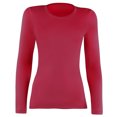 thumbnail image 1 of Rhino - Camiseta interior de manga larga modelo Sports para mujer  (Paquete de 2) (Rojo) Rhino UTRW7018_red, 1 of 1