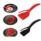 thumbnail image 4 of grip And Flipp Tongs Spatula,fried Eggs Turners,2 In 1 Omelette Clamp Frying Turning Grilling Kitchen Cooking Tool For Omelette, Pancake,, 4 of 5