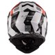 thumbnail image 4 of Casco LS2 Blaze Adventure integral rojo, negro y blanco talla XS, 4 of 4