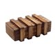 thumbnail image 1 of Cajas de rompecabezas vintage de madera portátiles con 3 cajones para regalos de actividades navideñas, 1 of 6