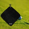 thumbnail image 2 of facefd 30x30cm Microfiber Golf Towel Sweat-absorbent Wiping Cloth Sports Black, 2 of 5