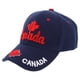 thumbnail image 3 of Gorra de béisbol con la bandera de Canadá bordada con hoja de arce para hombre y mujer, gorra deportiva patriótica ajustable para actividades al aire libre., 3 of 5