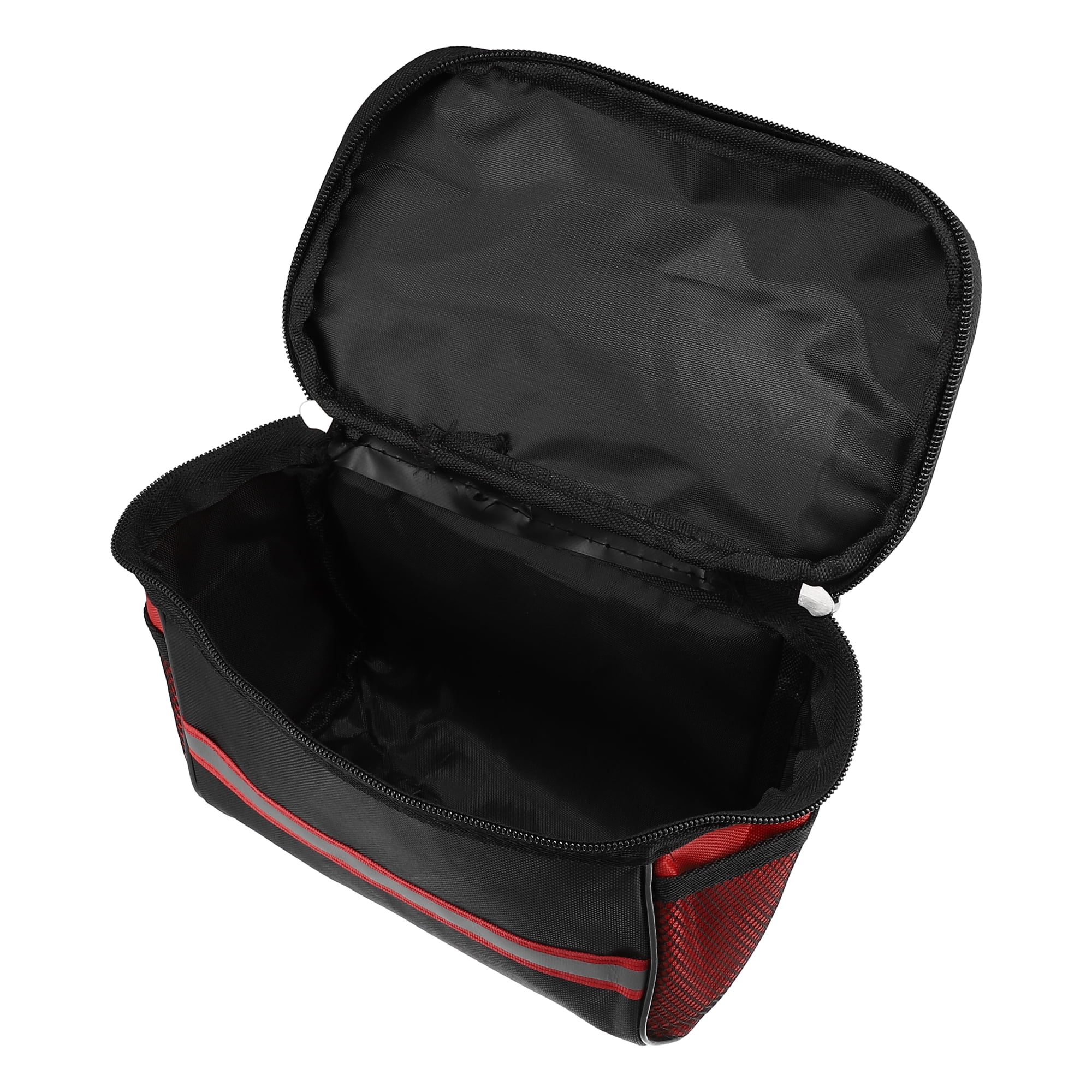 Unique Bargains 5L Capacity Bike Handlebar Bag with 7 Inch Touch Screen Holder Red