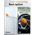 thumbnail image 4 of Microfiber Duster for Cleaning, Hand Washable Dusters with 2pcs Replaceable Head, Extendable Pole, Detachable Cleaning plies Office, Car, Window, Furniture, Ceiling Fan, 4 of 4