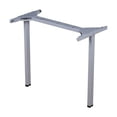 thumbnail image 6 of Boss Office Products Simple System Double Desk, Side By Side With 2 Pedestals, 29-1/2"H x 132"W x 30"D, White, 6 of 8