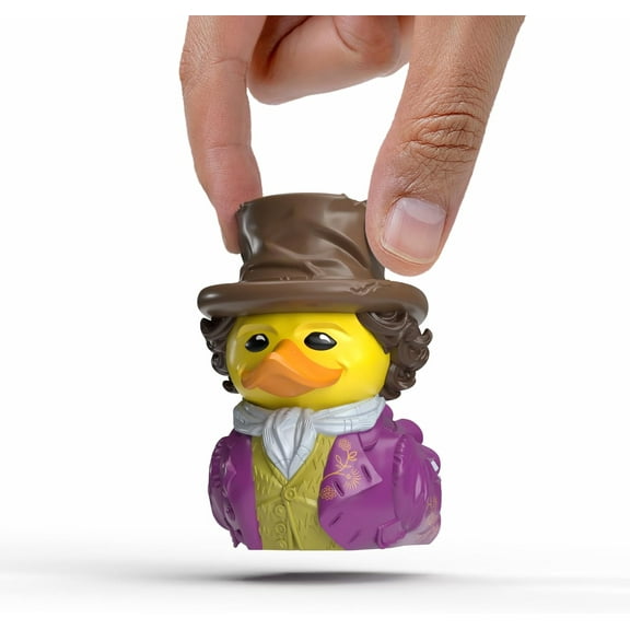 TUBBZ Mini: Willy Wonka Cosplaying Rubber Duck Vinyl Figure