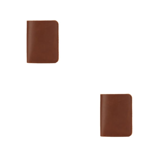 Cartera para Hombre Qarigey Monedero Piel de Vaca Hecha a Mano Color Café