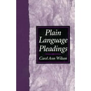 Plain Language Pleadings [Paperback - Used]