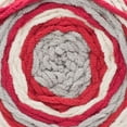 thumbnail image 3 of (3 pack) Bernat Blanket Stripes Yarn, Red Alert, 10.5oz(300g), Super Bulky, Polyester, 3 of 6