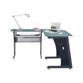 thumbnail image 2 of Techni Mobili Deluxe RTA-3803 - Table - en Forme de L - base en graphite, 2 of 4